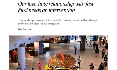 Straits Times Life!: Our love-hate relationship with fast food needs an intervention