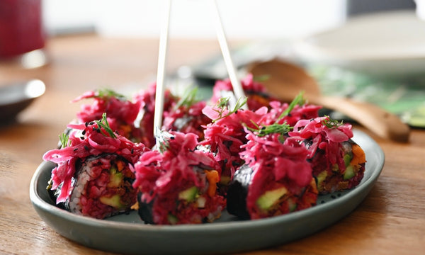 3 Step Barbie Sushi ft. High Voltage Curry Beet Zinger