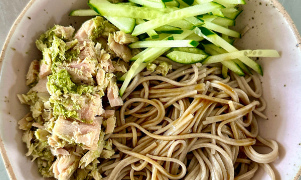 10 Minute Low Effort Healthy Soba for a Hot Day